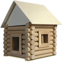Stáj 33W30 dřevěná stavebnice