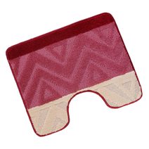 BANY 60x50 cm - s výkrojem - 60x50 cm Chevron burgundy