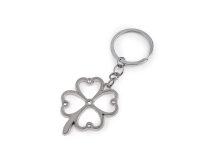 Přívěsek na klíče srdce, čtyřlístek