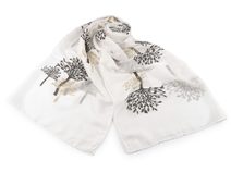 Šátek / šála se zlatým potiskem 70x175 cm