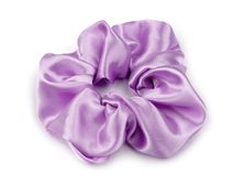 Saténová scrunchie gumička do vlasů