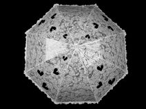 Svatební vystřelovací deštník