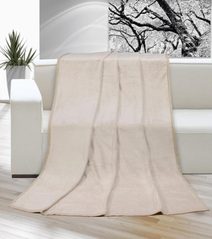 Přikrývka KORALL MICRO 200x230 cm Béžová 6014/027 200x230 cm