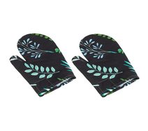 Kuchyňská chňapka - 2ks Černá,Zelená CH/236 28x18 cm