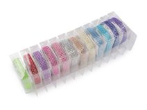 Samolepicí borta s kamínky šíře 12 mm