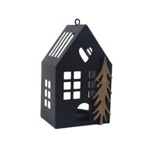 Dekorační svícen domeček K4531 - 9.00 × 7.50 × 15.00 cm