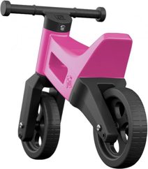 Odrážedlo FUNNY WHEELS Rider Sport modré 2v1, výška sedla 28/30cm nosnost 25kg 18m+ v sáčku