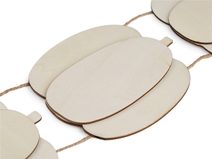 Dřevěný závěs dýně k domalování / dotvoření