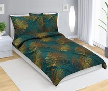 Povlečení bavlněné Zelená,Žlutá 90/674