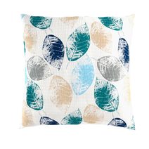 Povlak na polštář saténový s proužkem SVĚTLE ŠEDÝ