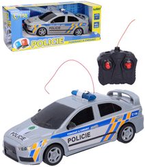 RC Auto osobní policejní 23cm na vysílačku 27MHz na baterie česká policie CZ 1:20