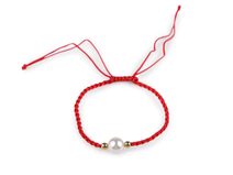 Náramek shamballa s perlou