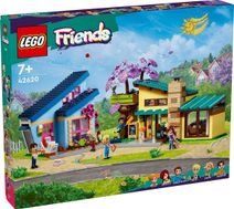 LEGO FRIENDS Rodinné domy Ollyho a Paisley 42620