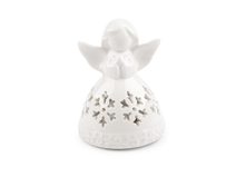 Porcelánový anděl svítící