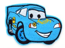 Záplata auto 3 modré auto