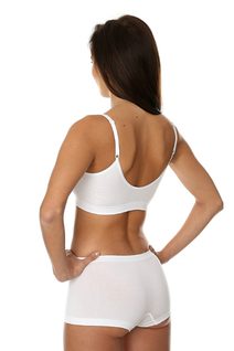 Dámské boxerky BX 00042 BOXER white