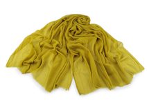 Letní šátek / šála / pléd jednobarevný 90x175 cm