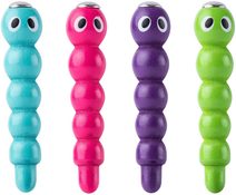 WOODY DŘEVO Auto baby hasiči na setrvačník na baterie Světlo Zvuk