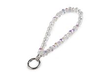 Přívěsek na mobil ze skleněných korálků