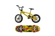 Kolo + skateboard prstový šroubovací plast 10cm asst mix druhů na kartě