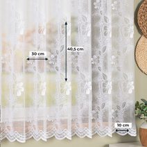 Kusová záclona Gabriela 120x330 cm