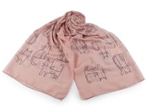 Letní šátek / šála kočky 70x180 cm