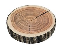 Sedák ORESTE kulatý - průměr 38 cm dřevo