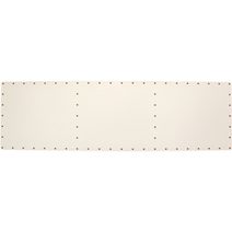 sololak bílý organizér 49x14,5 cm s otvory 22B4914O - 49 x14,5 cm