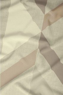 Povlečení bavlněný satén Eliana - béžové 140x200+70x90 cm