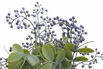 Umělý flokovaný stachys - zelená