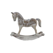 Dekorace houpací koník D6486/2 - 26.5 cm