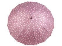 Dámský vystřelovací deštník květy