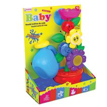 Baby želvička do vody 11cm na baterie s vodotryskem plast pro miminko