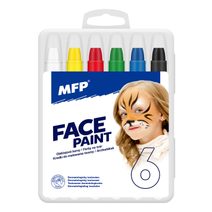Pastelky MFP 6 ks triangular s ořezávátkem