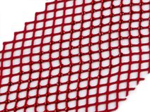 Pružná síťovina / prýmek / vsadka s broušenými kamínky šíře 75 mm METRÁŽ