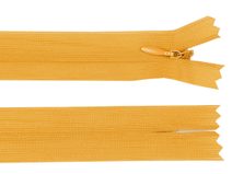 Spirálový zip skrytý šíře 3 mm délka 40 cm dederon