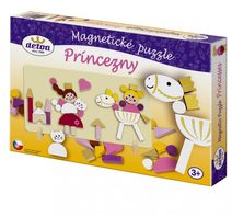 Magnetické puzzle Princezny v krabici 33x23x3,5cm