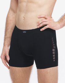 GINA pánské boxerky delší nohavička s potiskem 74176P