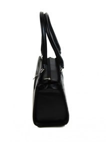 Černá Lakovaná Kabelka S7 - Luxusní Design