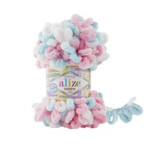 Pletací příze Alize Puffy color 100 g