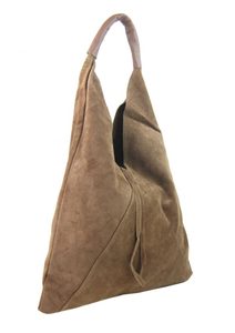 Kožená dámská crossbody kabelka v kroko designu černá