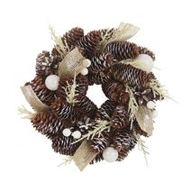 Zimní věnec nadekorovaný P1715/1 Ø25 cm