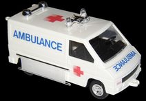 Stavebnice Monti System MS 06 Ambulance Renault Trafic 1:35 v krabici 22x15x6cm