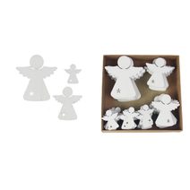 Dekorace 50 ks D2774 - 2,5x0,2x2,8cm,4,2x0,2x5cm,6x0,2x6,8cm