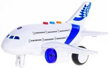 Vrtulník modrý 25cm plastová helikoptéra otevírací kabina