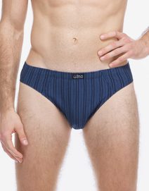 GINA pánské slipy s úzkým bokem, úzký bok, šité 70074P