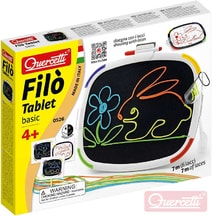 Filo Tablet Basic kreslení tkaničkami na suchý zip / malování fixami 2v1