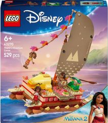 LEGO DISNEY Vaiana a dobrodružství na kánoi 43270 STAVEBNICE
