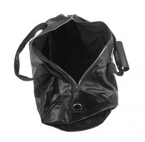 Černá dámská středně velká crossbody kabelka 1911-BB