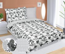 Povlečení krepové Šedá 80/814